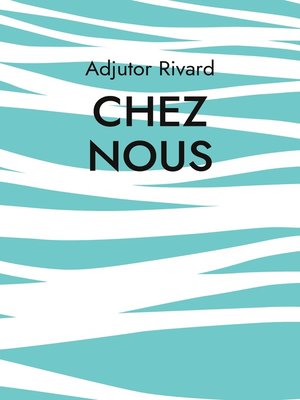 cover image of Chez nous